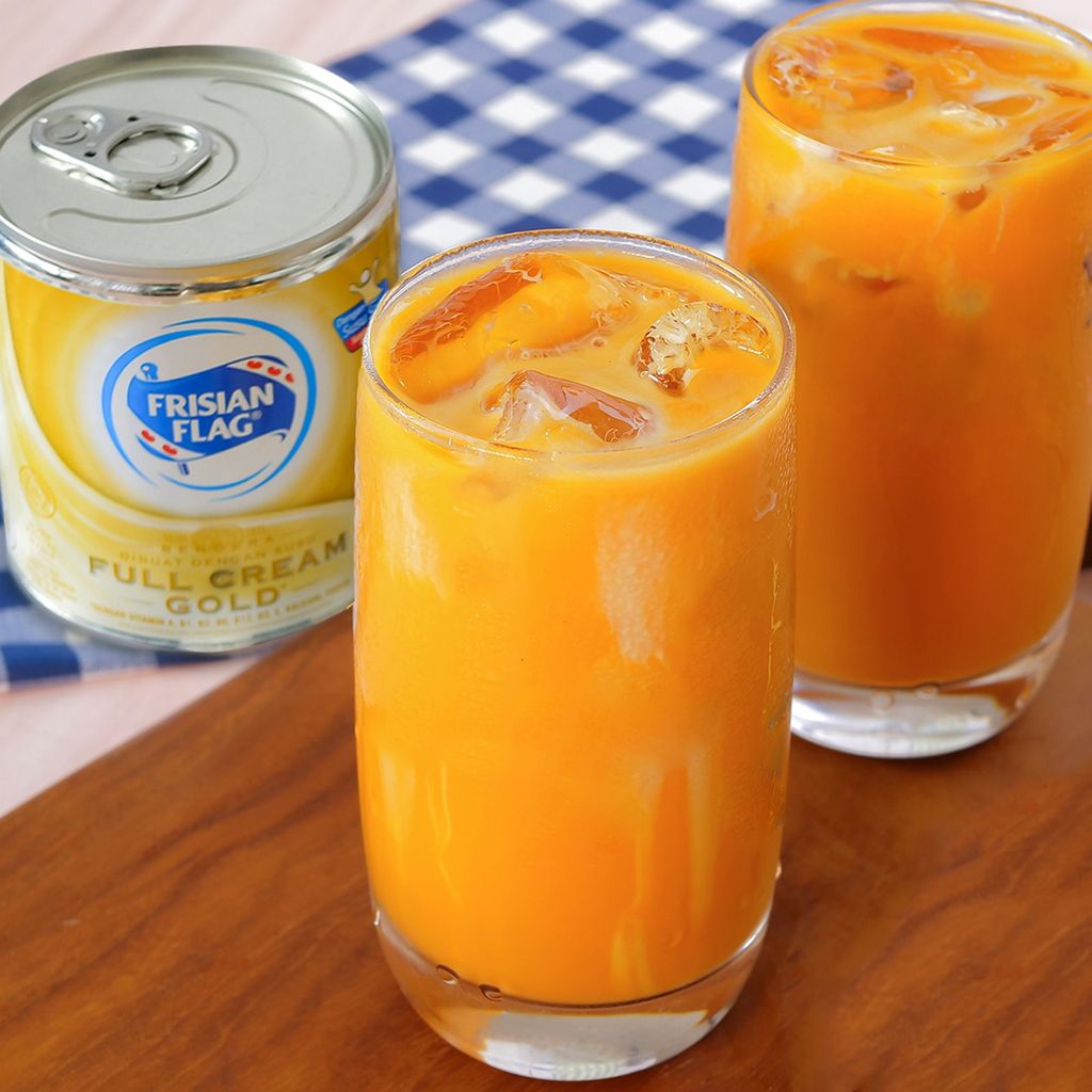 Thai Tea Anti Boncos Susu Kental Manis Bendera