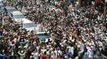 Tiba di Slipi, Habib Rizieq Disambut Lautan Manusia