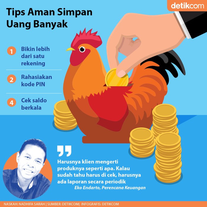 Tips Simpan Uang Banyak
