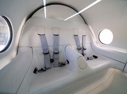 Uji Coba Perdana Penumpang Naiki Kereta Penakluk Pesawat