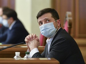 Presiden Ukraina Dinyatakan Positif Corona