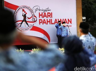 Wagub DKI Pimpin Upacara Hari Pahlawan
