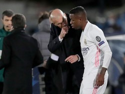Kedua, Zidane tidak memberikan kepercayaan kepada pemain-pemain mudanya sebut saja seperti Martin Odegaard, Vinicius Junior, Eder Militao dan Rodrygo Goes yang hampir tidak diberikan waktu bermain dalam beberapa bulan terakhir (Getty Images/Gonzalo Arroyo Moreno)