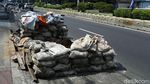 Lagi-lagi Proyek Galian Bikin Sempit Jalan Otista