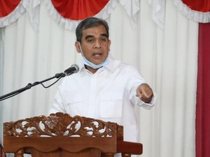 Muzani Minta Kader Gerindra Sukseskan Vaksinasi Demi Pemulihan Ekonomi Bali