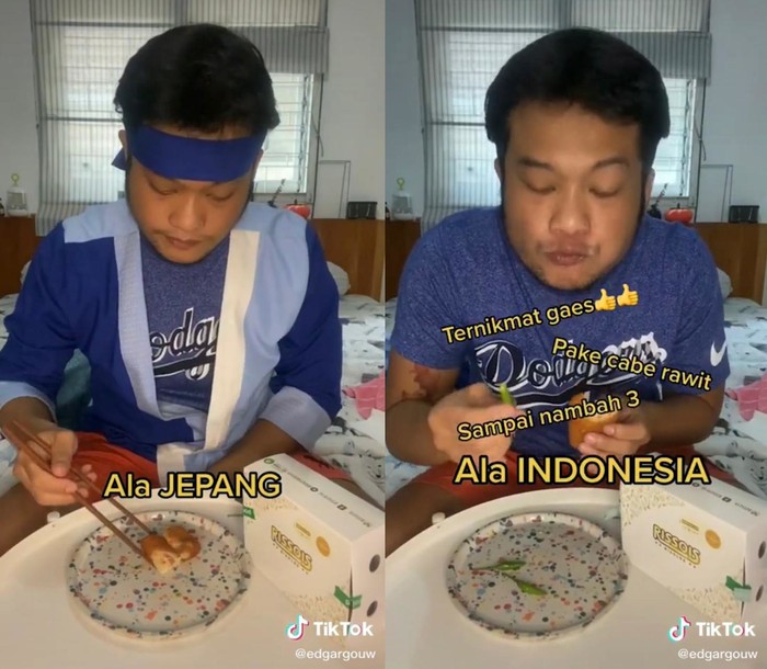  Cara  Makan  Risoles Orang  Jepang  dan Indonesia Ini Bikin Ngakak