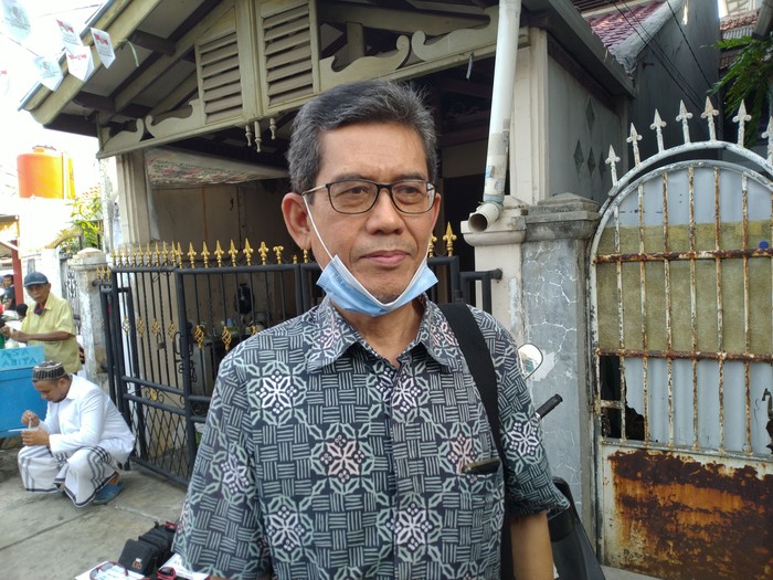 Deklarator KAMI, Marwan Batubara. (Sachril Agustin Berutu/detikcom)