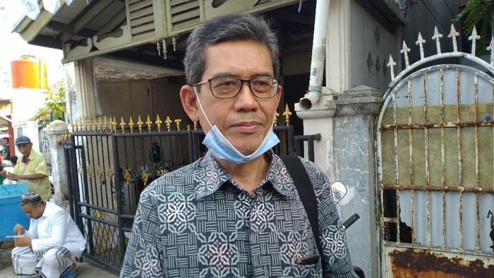 Deklarator KAMI, Marwan Batubara. (Sachril Agustin Berutu/detikcom)