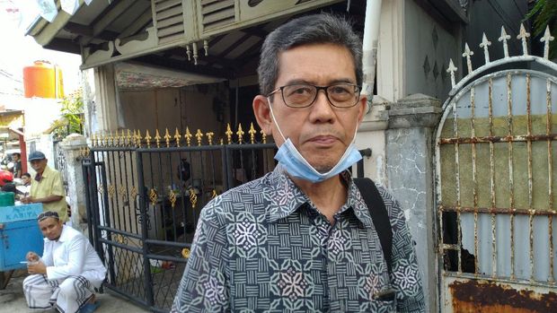 Deklarator KAMI, Marwan Batubara. (Sachril Agustin Berutu/detikcom)