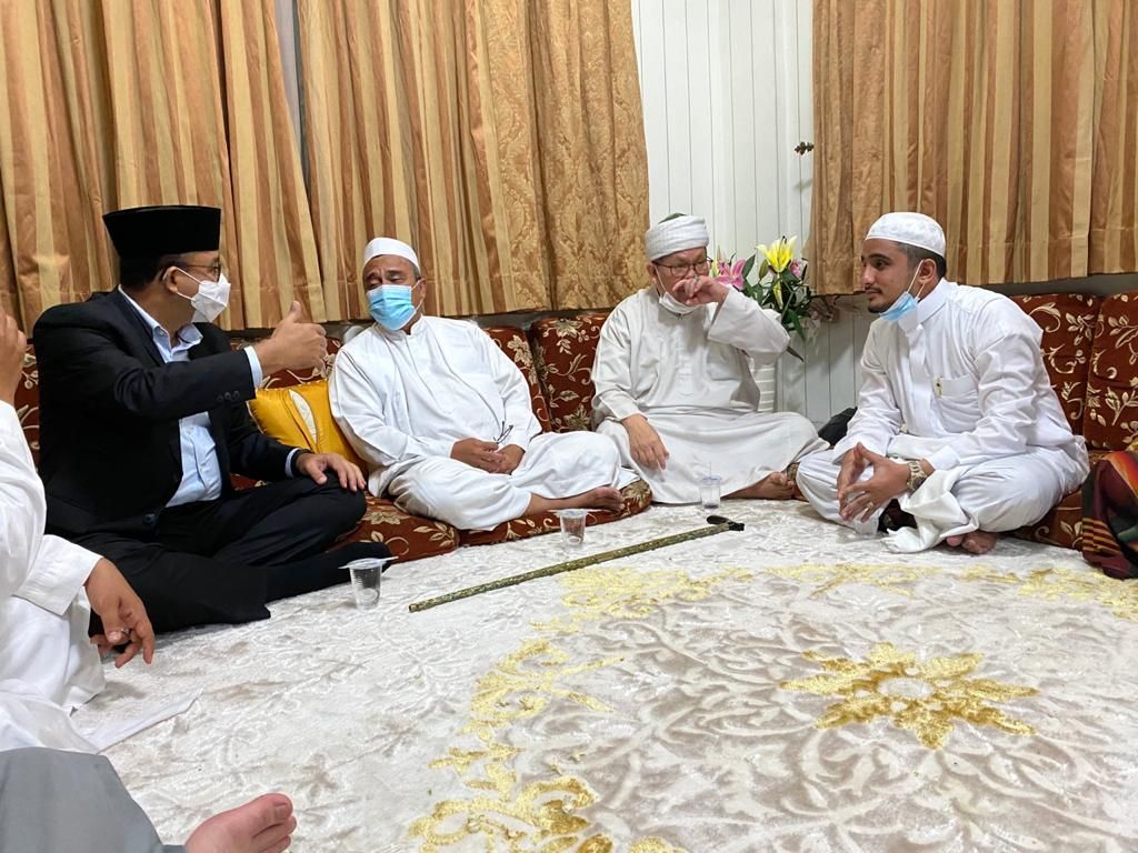 Gubernur DKI Anies Baswedan temui Habib Rizieq di Petamburan Jakarta Barat