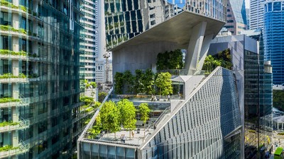 Foto: 10 Gedung Pencakar Langit dengan Arsitektur Estetik