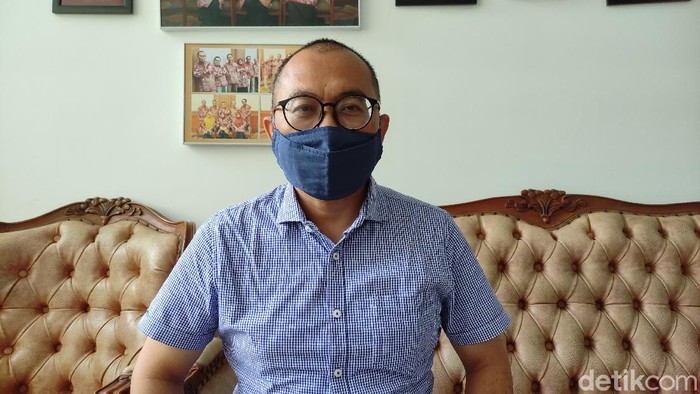 Komisioner KPU Divisi Data dan Informasi KPU Jawa Tengah Paulus Widiyanto. Foto diambil Rabu (11/11/2020).