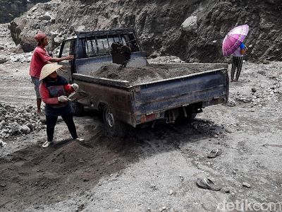 Masih Ada Aktivitas Tambang Pasir Lho di Sleman