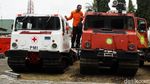 Hagglunds PMI Dikerahkan ke Lereng Merapi