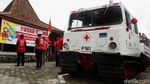 Hagglunds PMI Dikerahkan ke Lereng Merapi