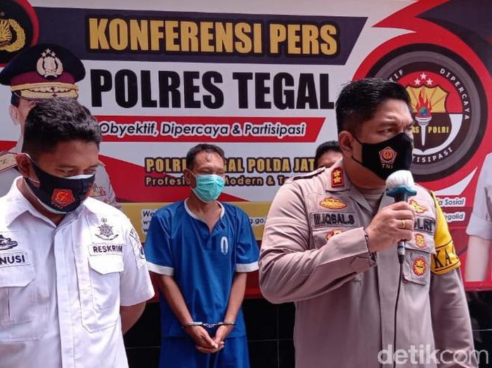 Seorang pria setubuhi anak kandungnya di Tegal, Rabu (11/11/2020).