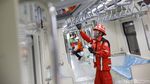 Seperti Ini Jeroan Gerbong LRT Jabodebek
