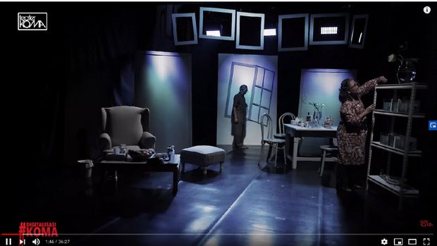 Teater Koma Tetap Gelar Pertunjukan di Saat Pandemi