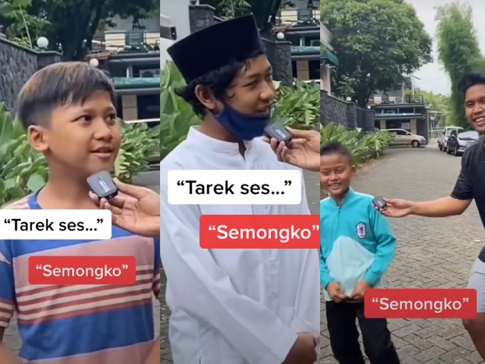 tiktok Iben bertanya potongan peribahasa kepada bocah
