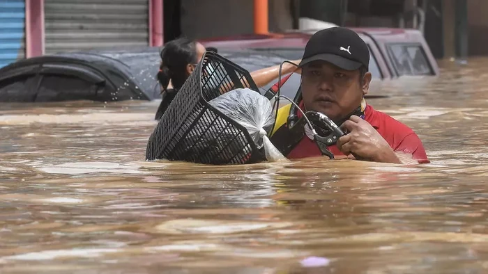 Banjir di Manila, Filipina (AFP Photo)