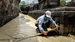 Begini Persiapan Candi Borobudur Antisipasi Erupsi Merapi