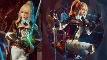 Tahu ini siapa? Ya betul, ini adalah cosplay untuk karakter Jean. Foto: via Weibo