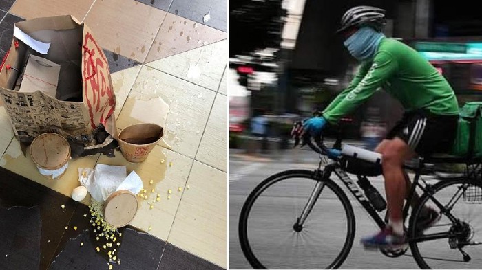 Ojol Tumpahin Makanan Malah Dikasih Tip