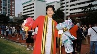 Aktor muda Thailand Gulf Kanawut diwisuda hari ini. (Foto: dok. Instagram @gulfkanawut)