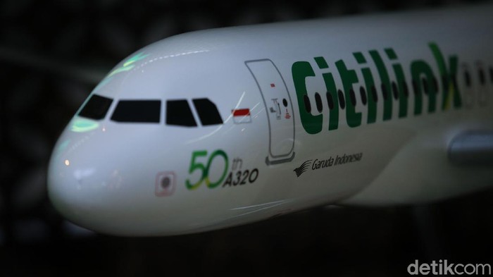 Ilustrasi Pesawat Citilink