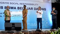 Sedikitnya 30 desa di wilayah Jawa Barat mendapatkan bantuan internet gratis ini guna memudahkan siswa belajar online. Foto: dok. Telkom