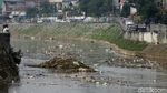 Kali Ciliwung di Bukit Duri Dipenuhi Sampah