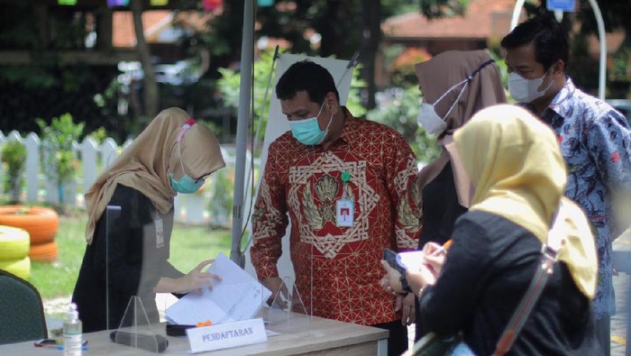 Kemenkes Pantau Simulasi Vaksinasi COVID-19 di Bogor