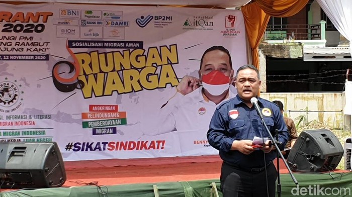 Kepala Badan Perlindungan Pekerja Migran Indonesia (BP2MI) Benny Ramdhani