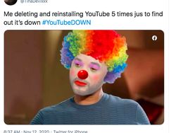 Meme Kocak YouTube Tumbang Pakai Adegan Among Us