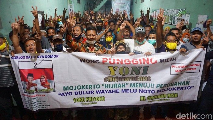 Menangkan Yoko-Nisa di Pilbup Mojokerto, Wong Pungging Incar 80 Persen Suara