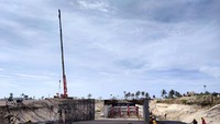 Selain itu, masih ada pengerjaan dua tunnel yang akan dipasang di selatan dan utara sirkuit. (Dok. MGPA)