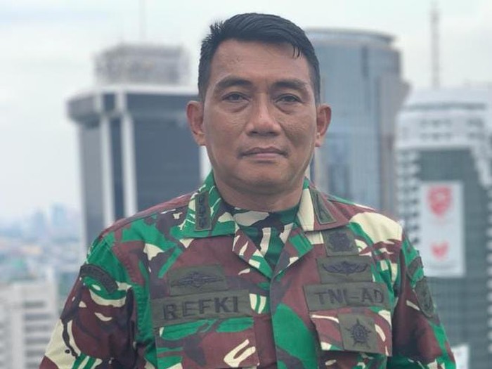 Pjs Kapendam Jaya Kolonel Inf Refki Efriandana Edwar