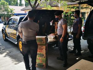 Polres Sumbawa Kirim Bantuan ke Korban Puting Beliung di 3 Kecamatan