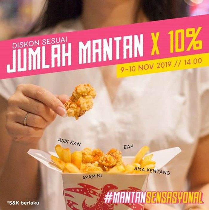 Telepon dan Ajak Mantan Makan Bareng Bisa Dapat Promo di 5 Restoran Ini