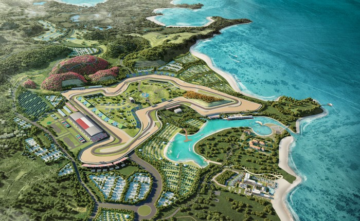 Render Sirkuit MotoGP Mandalika