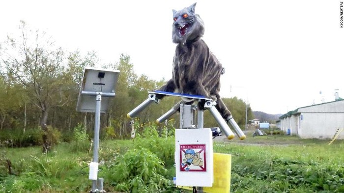 Robot monster serigala Jepang