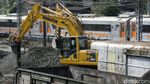 Potret Kondisi Terkini Depo Lokomotif Jatinegara yang Dibongkar