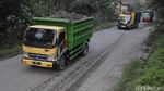 Duh, Jalur Evakuasi Merapi Rusak Oleh Truk Pasir
