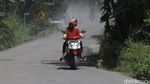 Duh, Jalur Evakuasi Merapi Rusak Oleh Truk Pasir