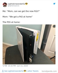 fotoinet meme ps5 bahan guyonan