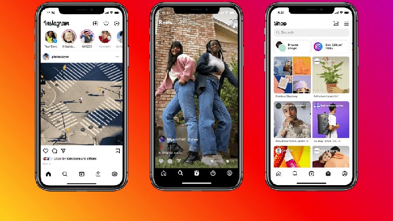 Desain baru aplikasi Instagram