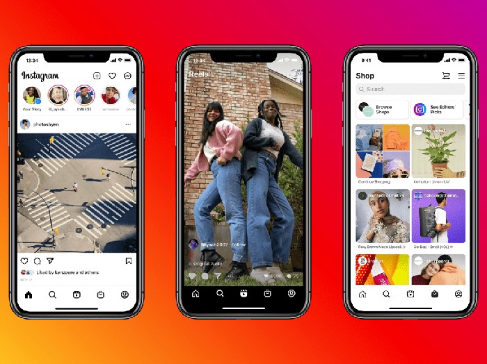 Desain baru aplikasi Instagram