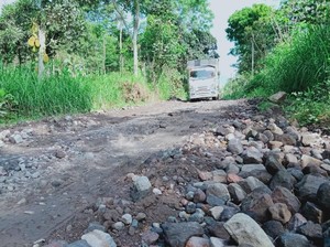 Merapi Batuk-batuk, Eh Jalur Evakuasi di Klaten Malah Rusak