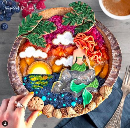 Keren! Karya Seni di Atas Pie Buatan Mantan Art Director Hollywood