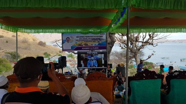 Kementerian Komunikasi dan Informatika (Kominfo) menambah kapasitas bandwidth Base Transceiver Station (BTS) di Taman Nasional Komodo.